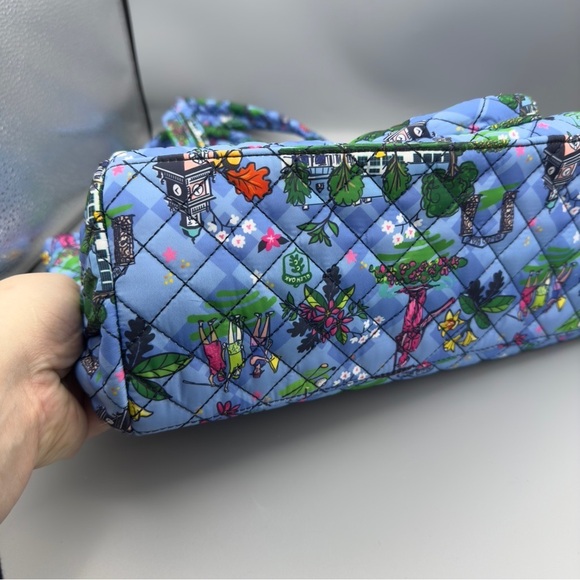 Katherine Bell Pickleball Racket Tote Bag Blue Green - Picture 3 of 6